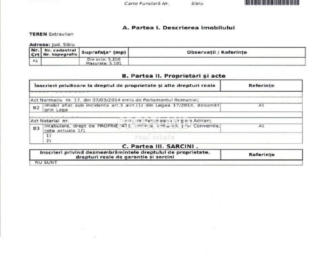 Teren extravilan-Dealul Sibiului - Poză 6
