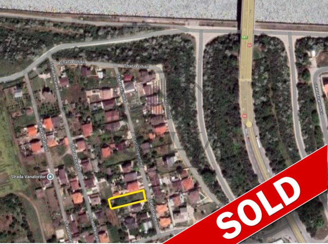 SOLD/ VANDUT Teren intravilan de vanzare Agigea / Constanta - Poză 1