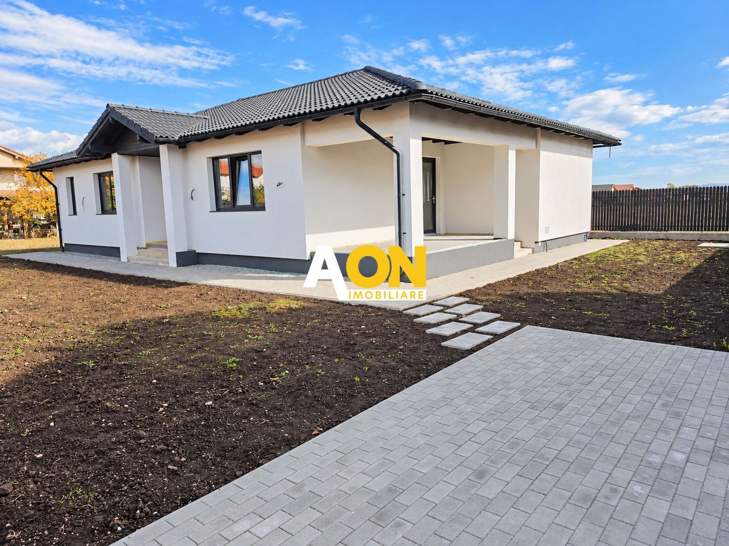 Casă nouă , 4 camere, 600 mp teren, Alba-Micesti - Poză 1