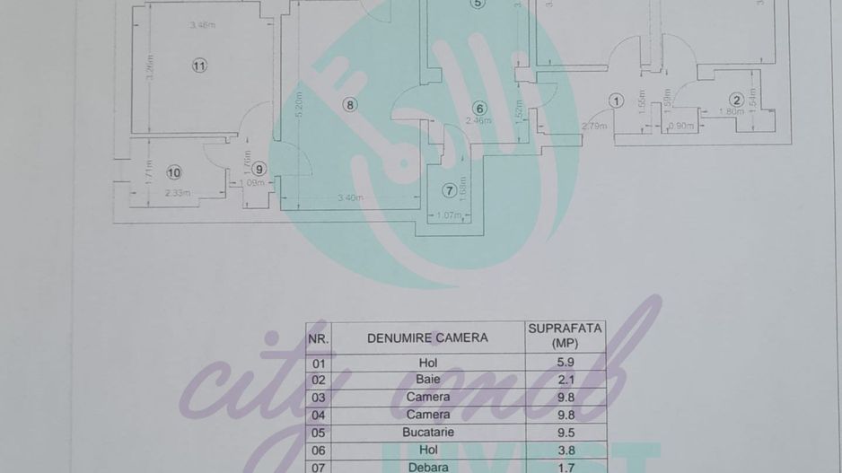 4 camere renovat | Militari – Apusului | Centrală, mobilat - Poză 4