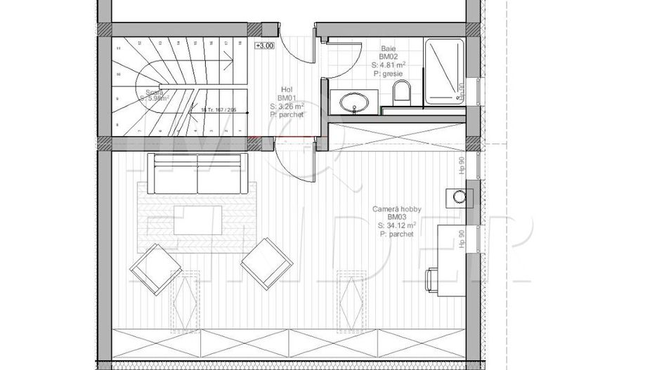 Vanzare casa individuala Salicea, 173 mp utili, 410 mp teren - Poză 9