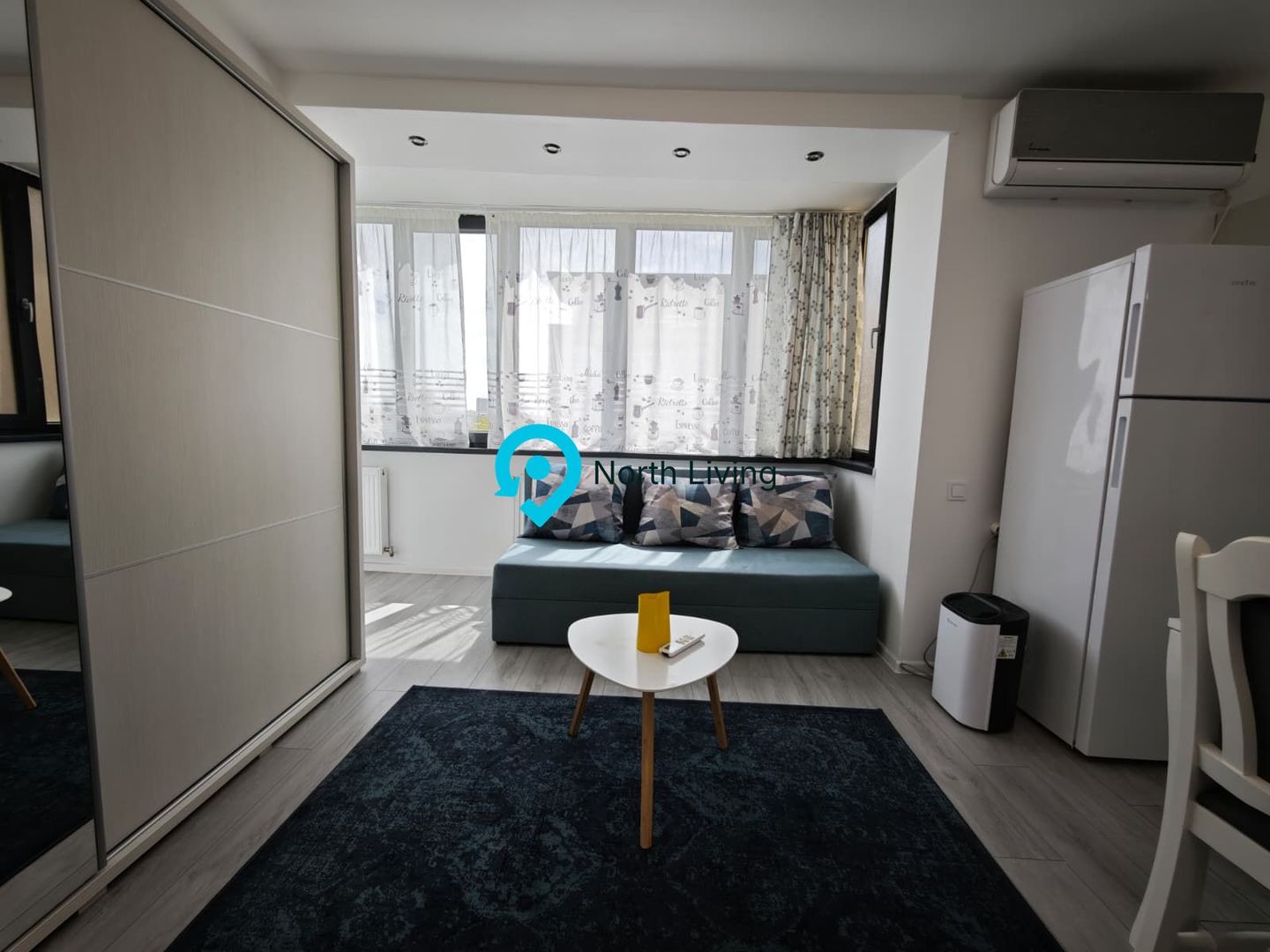 Studio decomandat 45 mp | Modern | Gară de Nord | Mobilat - Poză 2