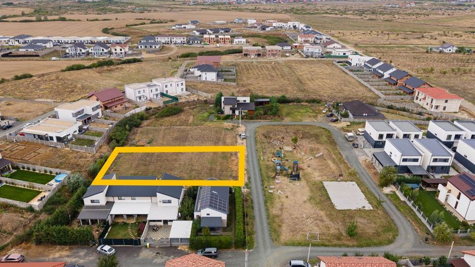 Teren 1000 mp Urseni – zonă locuită, ideal pentru casă sau duplex - Poză 10