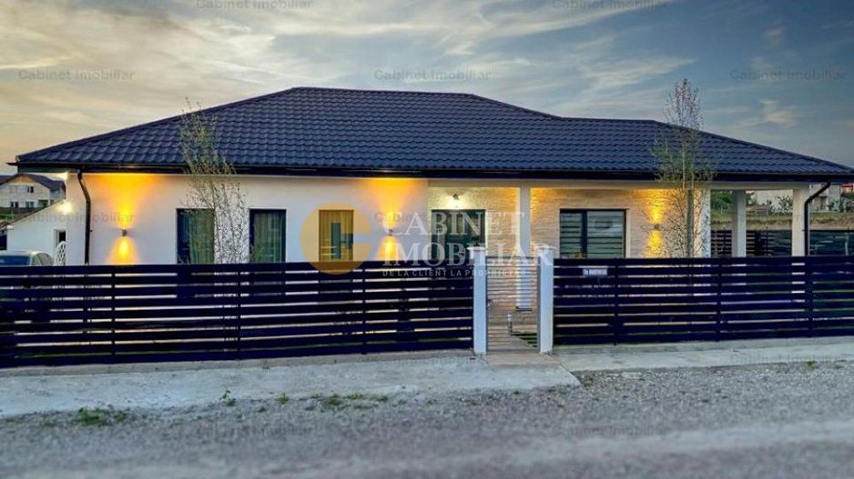Casa de vanzare tip Mediteranean, proiect unic în jud Iasi. - Poză 1