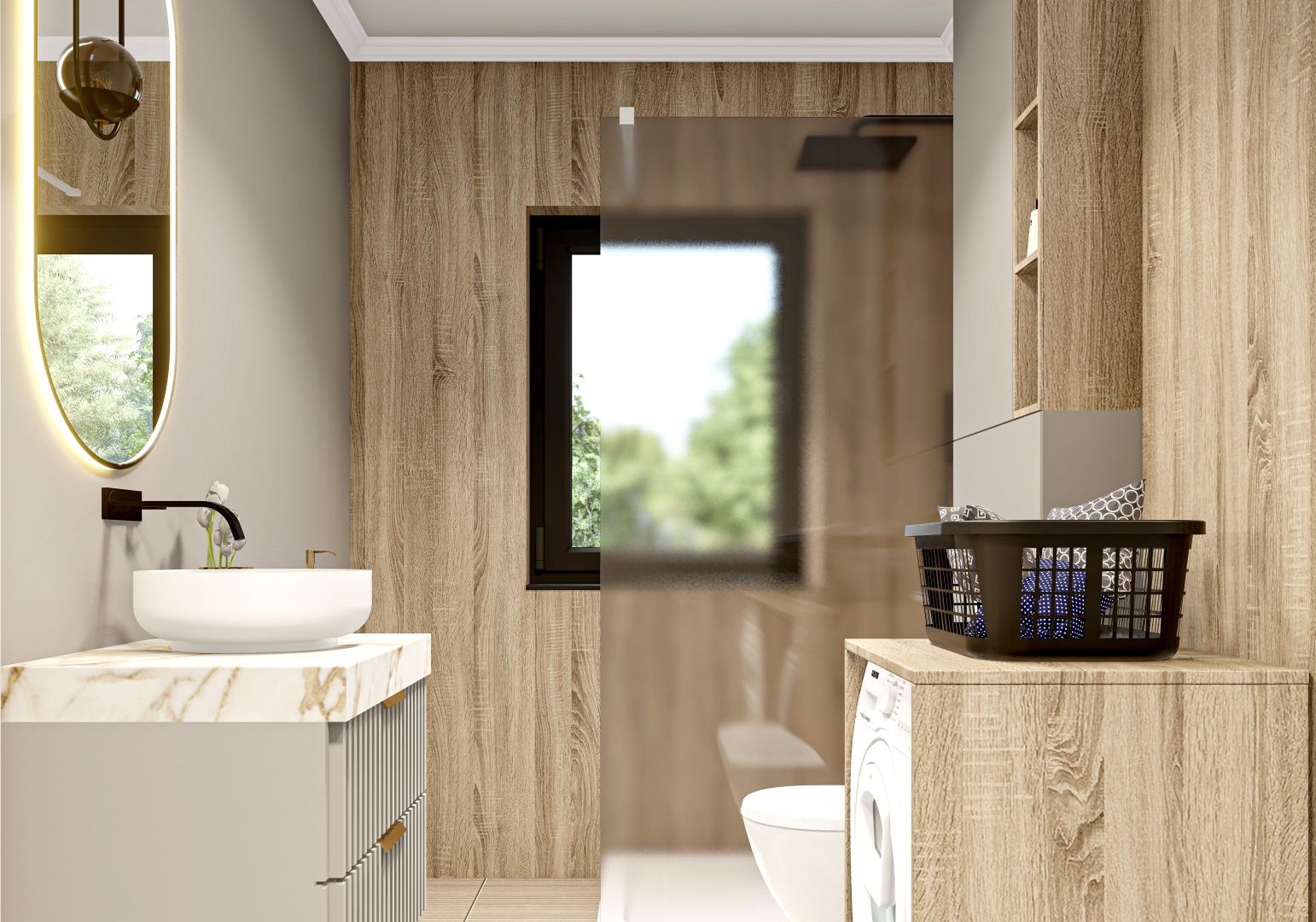 Casa individuala 4 camere 3 bai garaj Cartier Izvor Tarlungeni Brasov - Poză 7