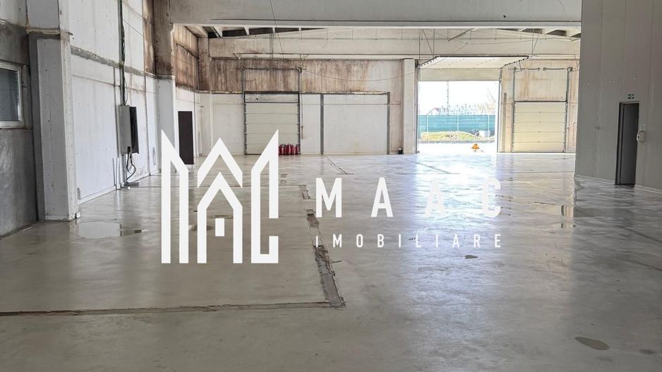 Spațiu industrial 1000mp | Acces tir | Teren 2500mp | Selimbar - Poză 5