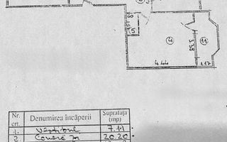 3 Camere Decomandat 4/8 | 350m Parc Sebastian - Schiță 11