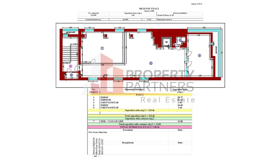 Cladire de birouri  Str. Polona - Str. Mihai Eminescu - Schiță 9