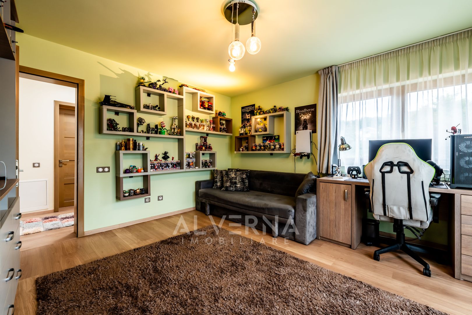 Casa individuala 268mp | 4 dormitoare + studio | 1100mp teren | Faget - Poză 21