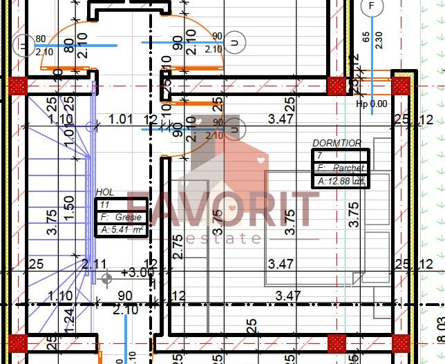 Comision 0%. Panouri si pompa de caldura. Despartit prin camera tehnica - Schiță 27