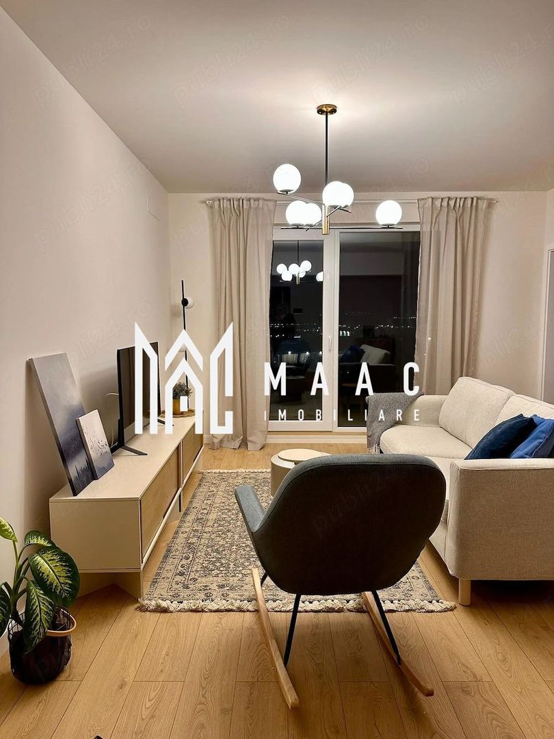 Apartament 2 camere de închiriat | Șelimbăr | 53 mp, 2 balcoane - Poză 2