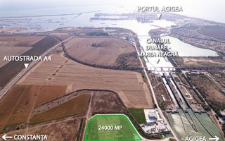 Teren intravilan cu acces rapid la autostrada A4 și la Portul Agigea. - Poză 1