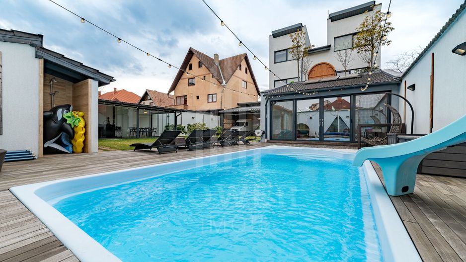Vilă ultralux de 500 mp utili, piscină, saună, filigorie – Exclusivitate!! - Poză 4