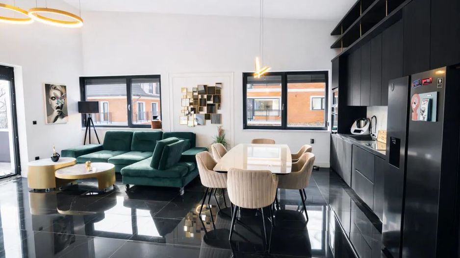 Duplex 4 camere, 170 mp, S+P+ET,  rooftop 100 mp, 4 garaje - Poză 2