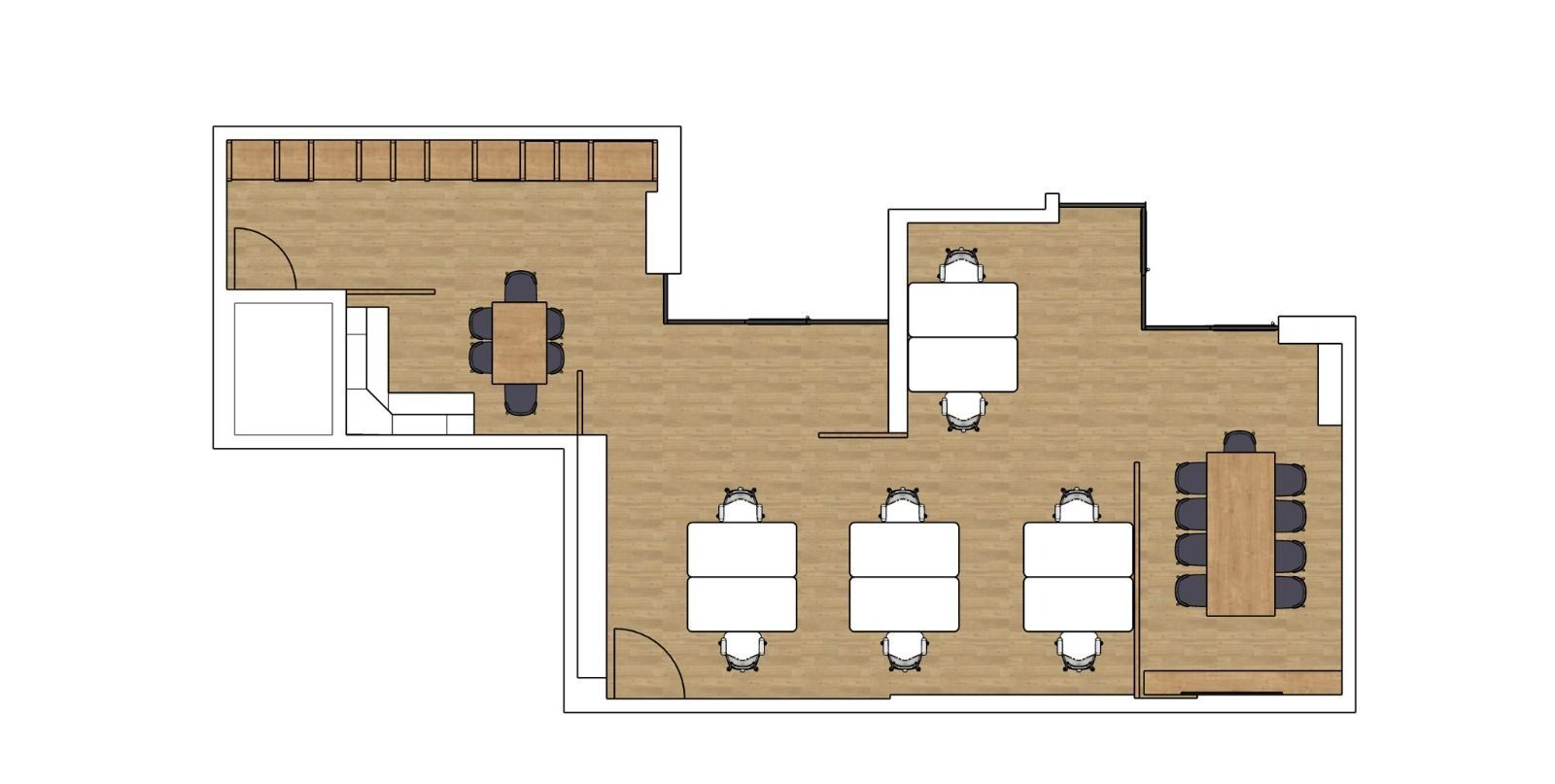 Spatiu pentru birouri - la prima inchiriere - Poză 2