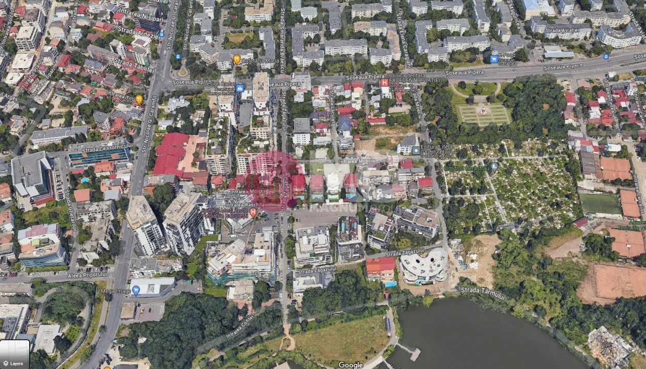 Teren de vanzare- Aviatiei -Floreasca- pretabil bloc de locuinte/ clinica- - Poză 1