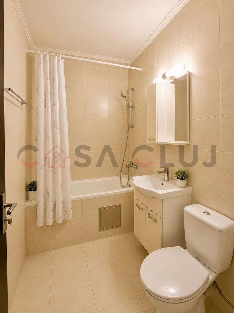 2 camere, mobilat și utilat, parcare, Bună Ziua - Poză 5