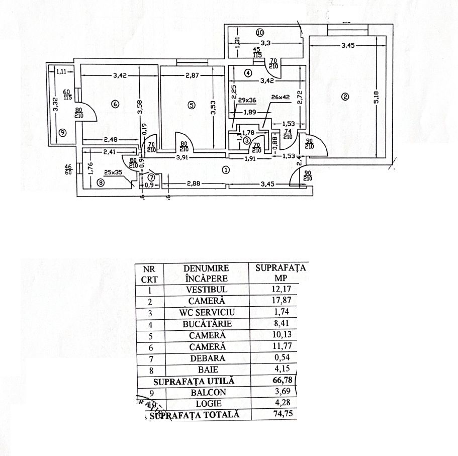 Apartament de vânzare 3 camere decomandat Voluntari - Poză 2