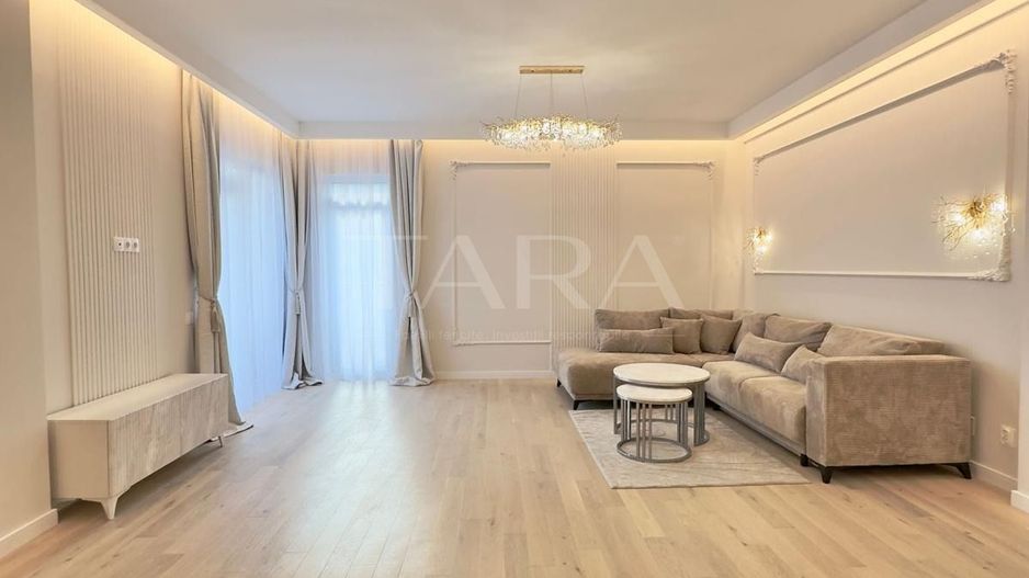 Penthouse 3 camere ultrafinisat, terase generoase în Florești - Poză 3