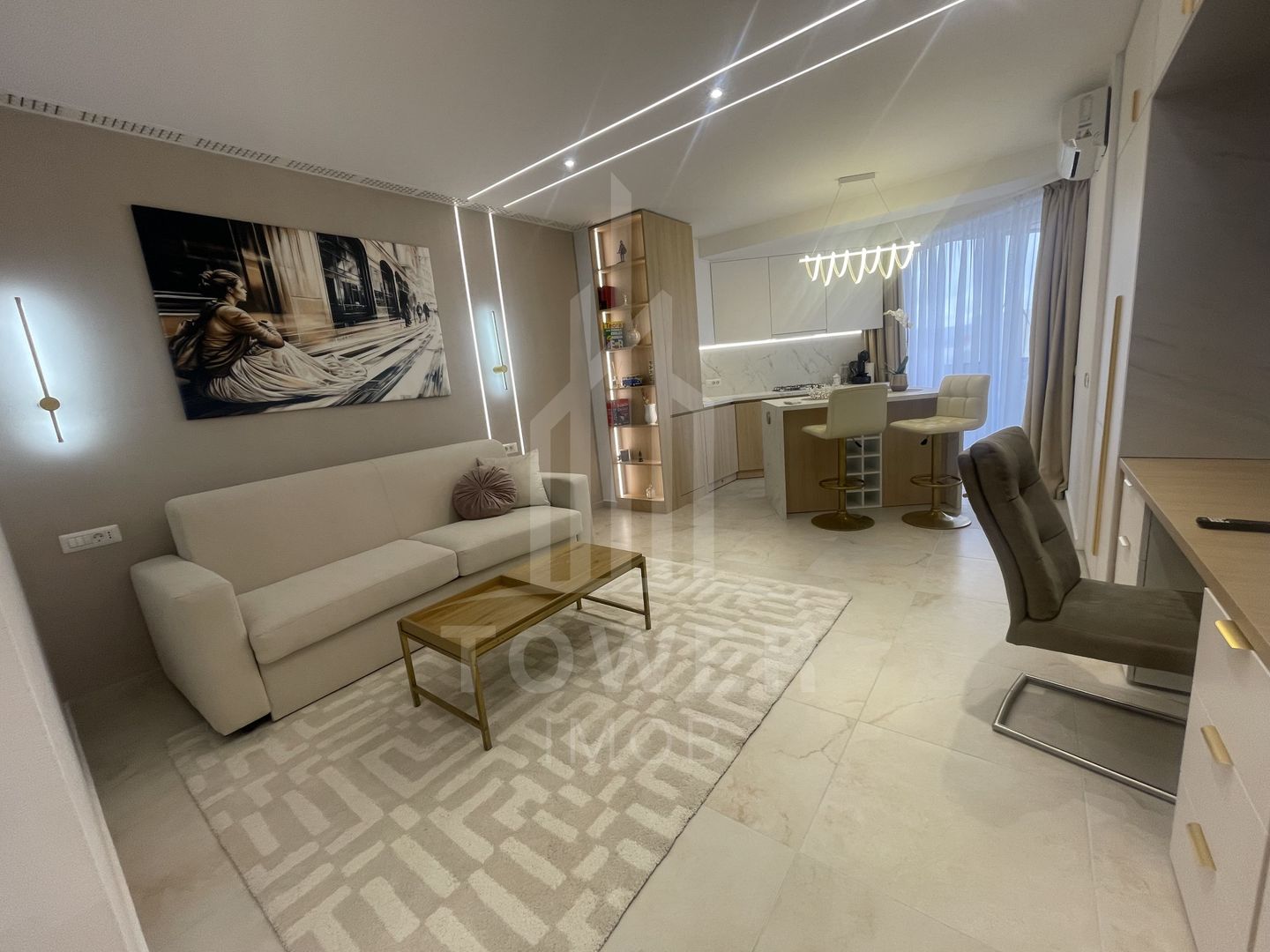 Garsoniera de lux pentru închiriat-in bloc nou-EVO - Poză 4