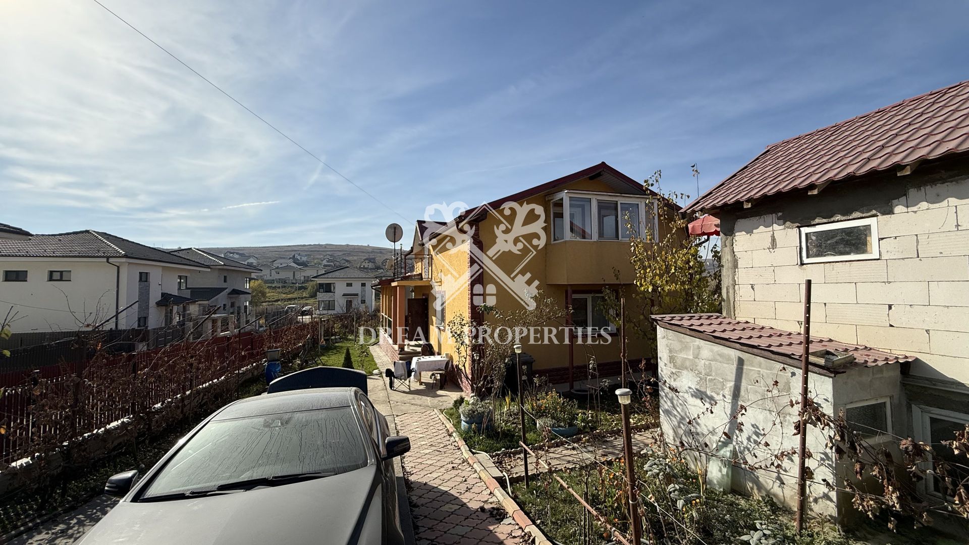 Casa individuală de vanzare, teren 1000 mp, zona Campenesti - Poză 9