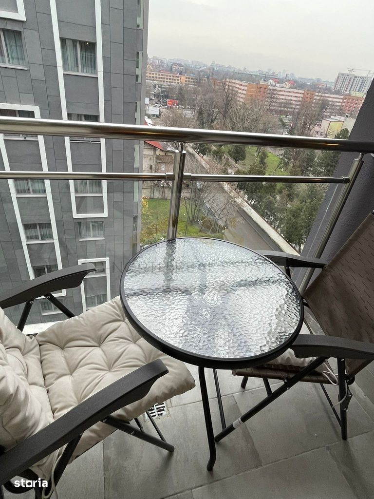 Garsonieră modernă 36,2 mp, bloc nou 2021, etaj 8/11, view deschis – Grozăvești - Poză 1