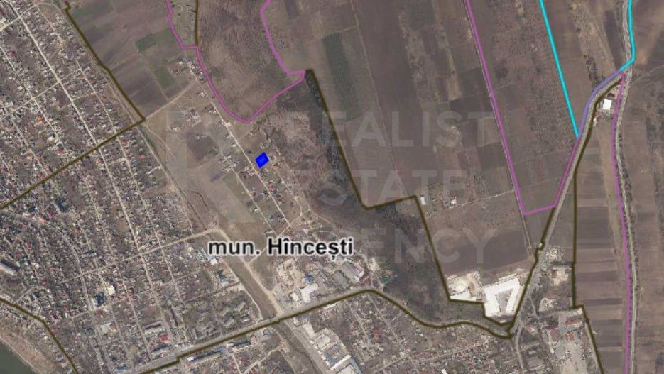 Vânzare, teren pentru construcții, 6 ari, strada. Nistru, Hâncești. - Poză 1