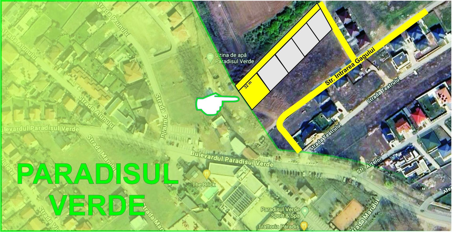 Teren de vanzare Corbeanca - Ostratu, langa complex Paradisul Verde - Poză 1