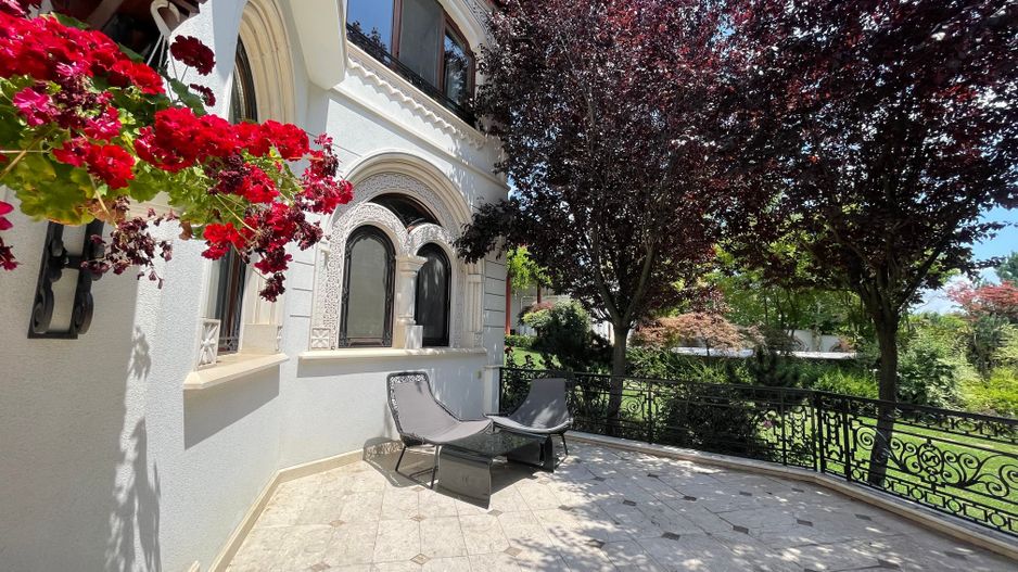 Domeniu vila Balotesti 4000 mp teren 60 m deschidere lac - Poză 9