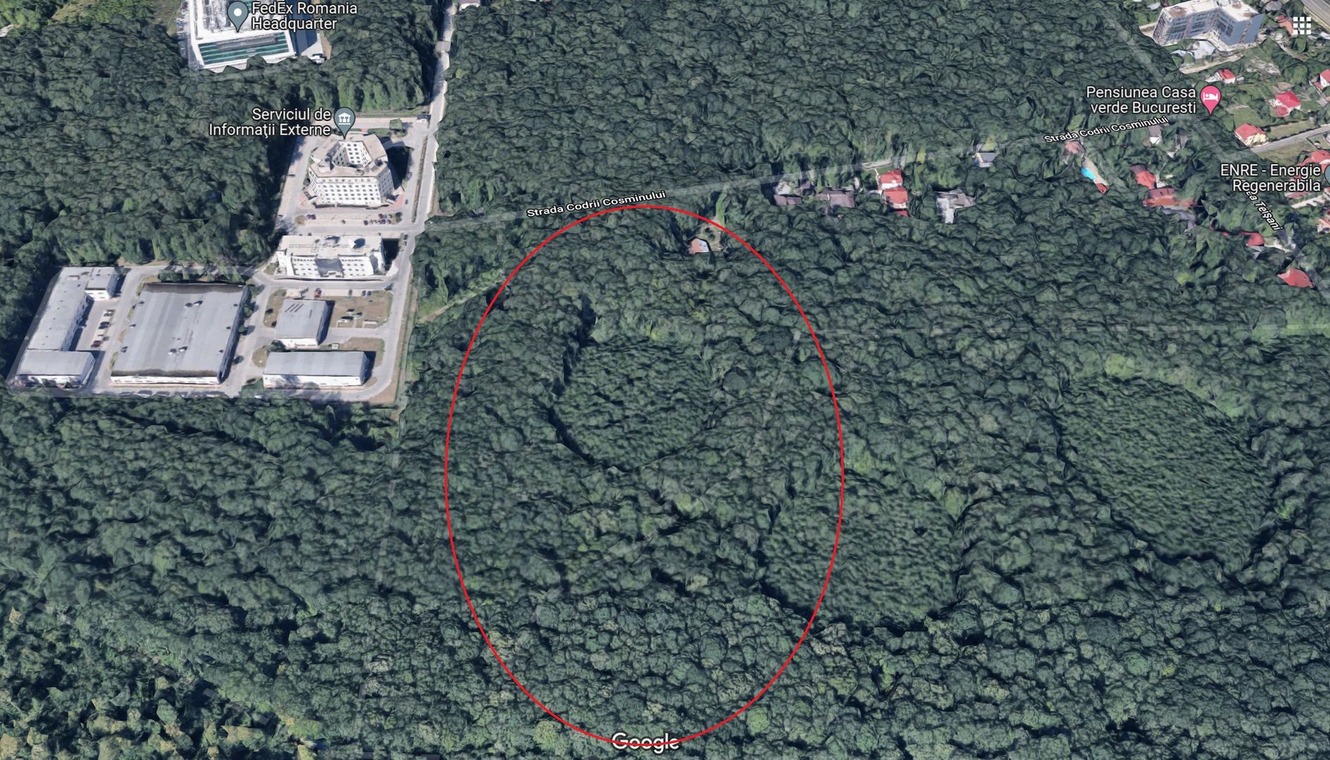 46644 mp teren in Padurea Baneasa proiect exclusivist - Poză 3