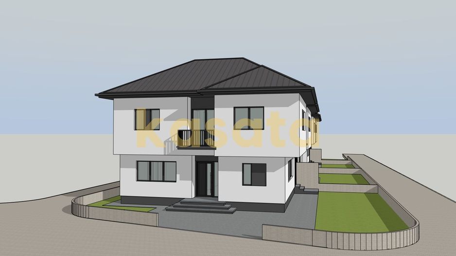 Vilă 4 camere Diamantului | Curte 250 mp, pompă căldură - Poză 2