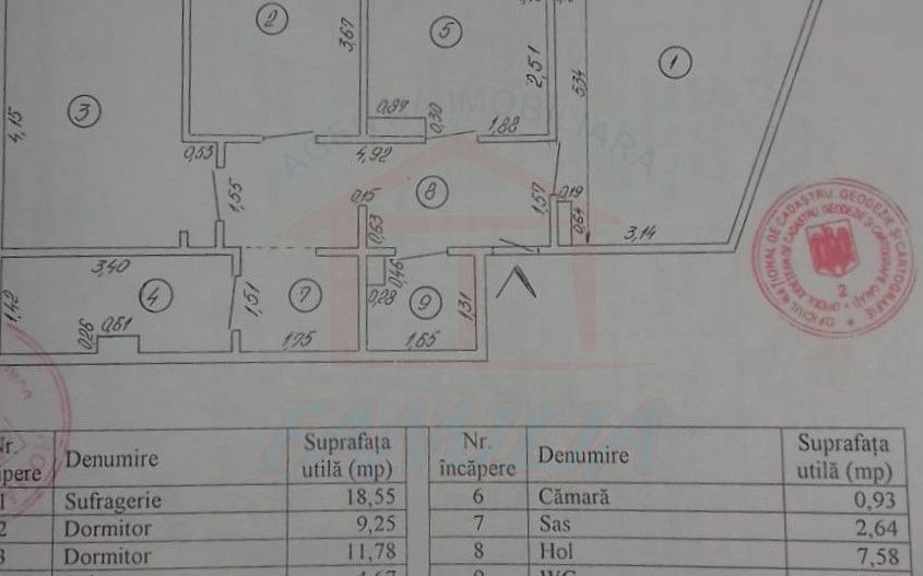 400 EURO chirie, apartament 3 camere Siderurgistilor - Poză 6