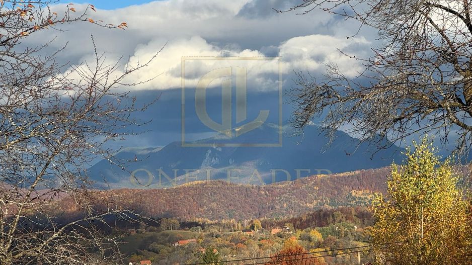 Intravilan 1000 mp | Sohodol-Priveliște panoramică către munți Bucegi - Poză 4