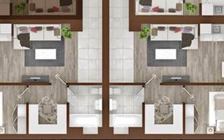 Vânzare apartament 2 camere | 55,6 mp | Copou Garden Residence - Poză 19