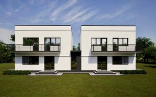 Duplex fără perete comun | 4 camere | 100 mp utili | 300 mp teren | Lunca Cetățu - Poză 2