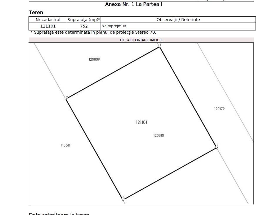 Cobeanca PRIMARIE Ogorului Loturi 500 - 1100 mp URBANISM DE CONSTRUIRE - Poză 15