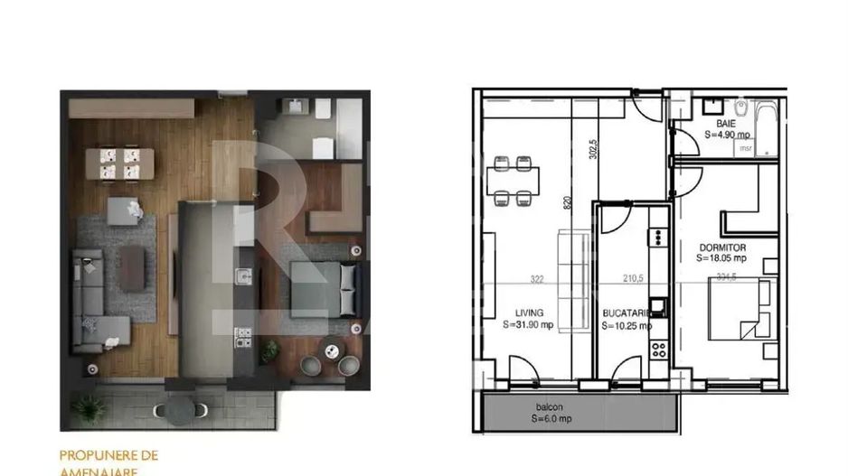Apartament cu 2 camere - Apărătorii Patriei, sector 4, București - Poză 2