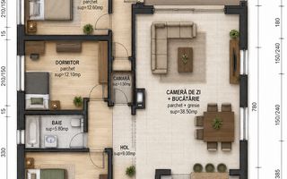Casa Individuala pe un singur nivel, in Viile Sibiului - Poză 2