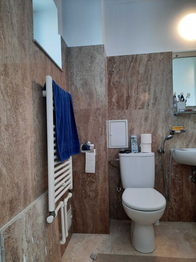 Studio Piata Romana, renovat complet, vedere panoramică dublă - Poză 10