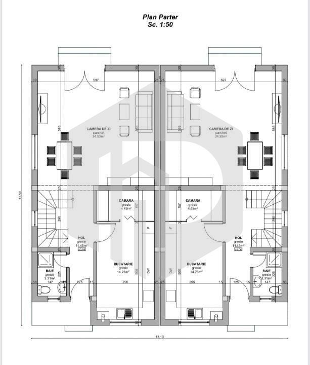 Casa tip duplex de vânzare în Selimbar, Str Andrei Muresanu-Brana - Poză 6