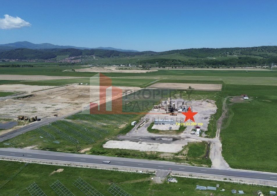 Teren pentru dezvoltare industrială/comercială 23.200 mp Râșnov DN73 - Poză 6