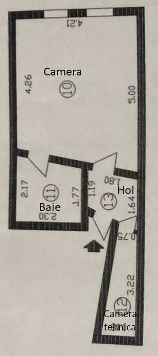 De Inchiriat  Garsoniera/Casa cu 1 camera Unirii - Constitutiei sect 4 - Poză 8
