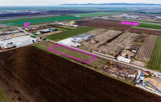 Teren cu acces DN7 și A1, ideal pentru dezvoltări industriale