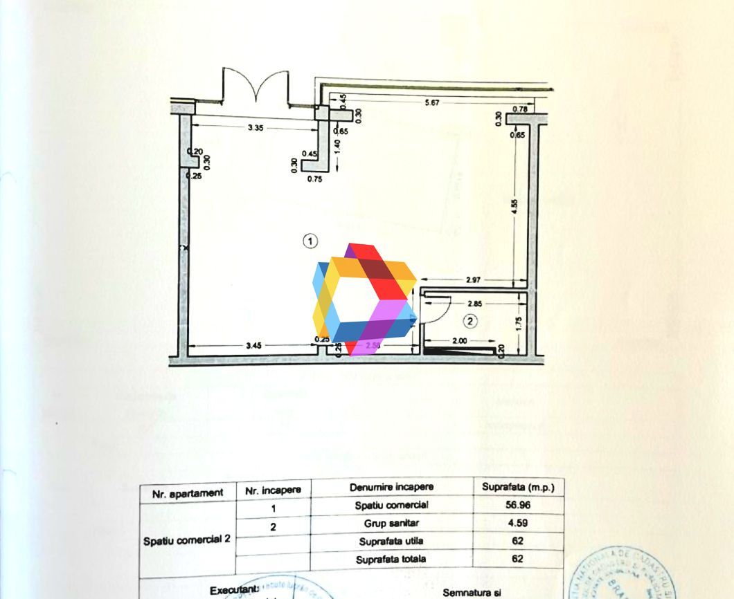 Spatiu comercial zona Coresi  - 124 mp - Poză 8