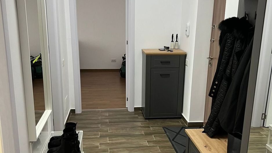 Apartament 2 camere cu terasă, parcare subterană, mobilat complet - Poză 13