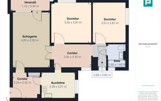 Apartament 3 camere – Rogerius - Poză 10