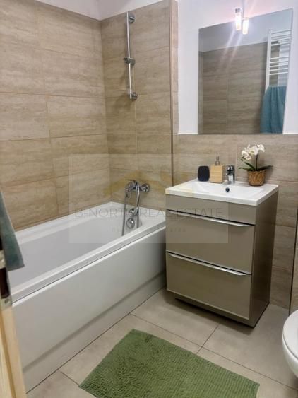 Timisoara 58 bloc nou, scara interioara, complet mobilat, proaspat renovat - Poză 12