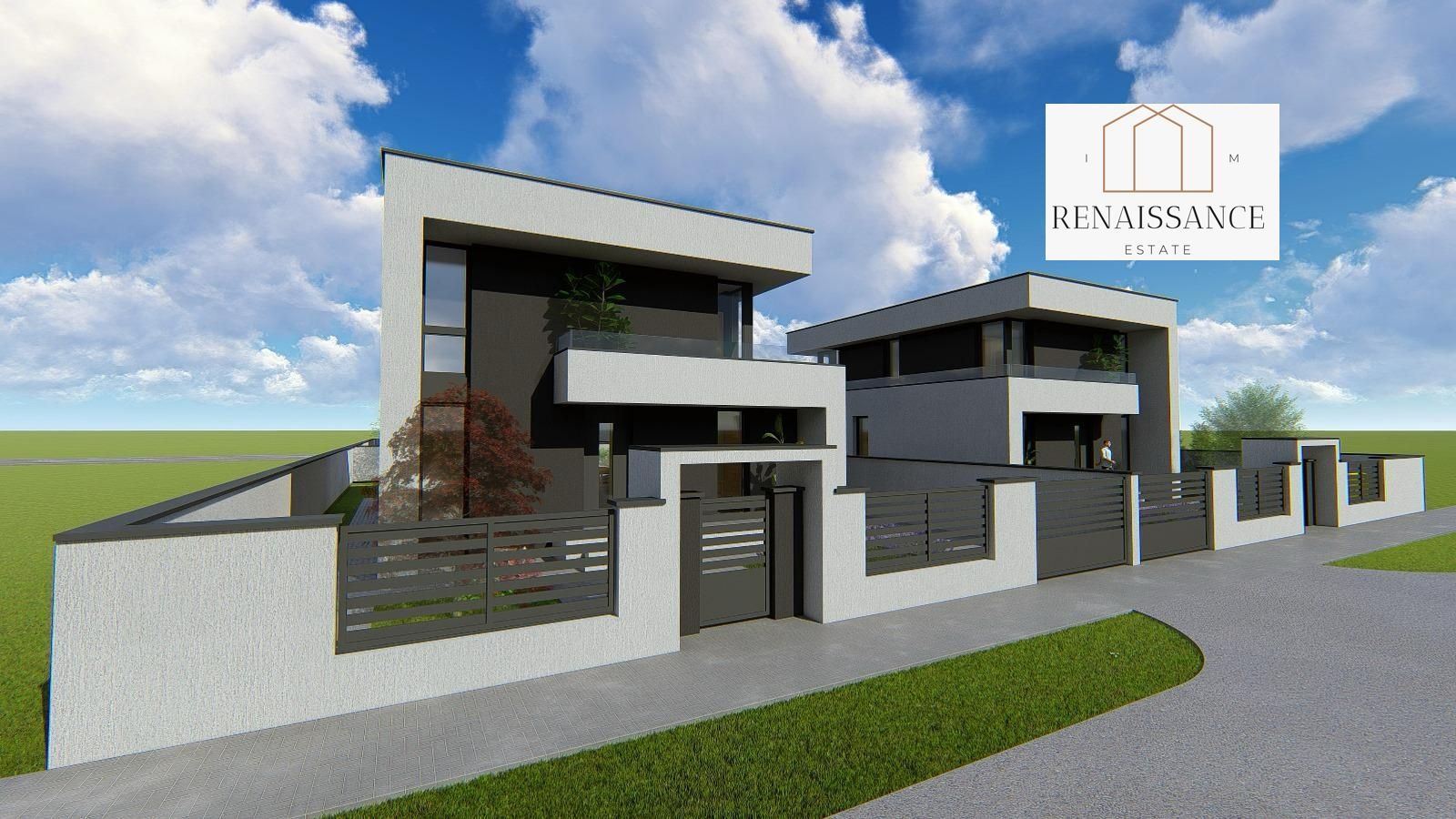 Vila 5 Camere 3 Bai 145mp Utili 450mp Teren | Proiect Modern - Panouri - Poză 2