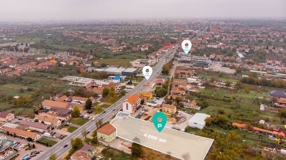 Teren 4000mp Arad pe Calea Timișorii - Poză 1