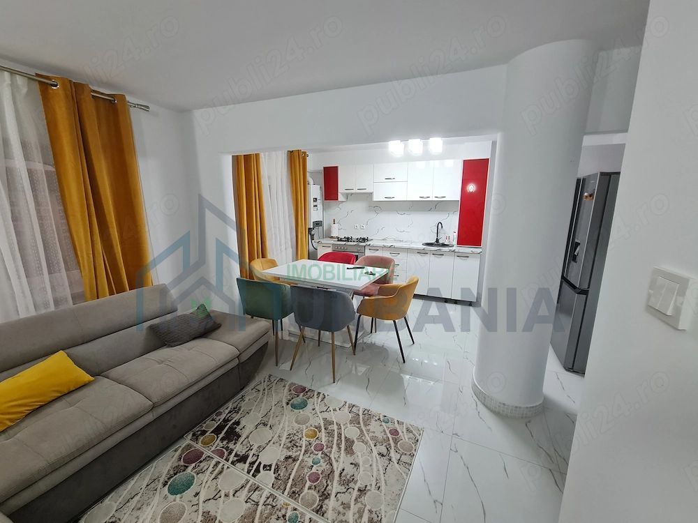 Apartament 3 camere de vânzare, Filiasi, mobilat și utilat, etaj 3 - Poză 2